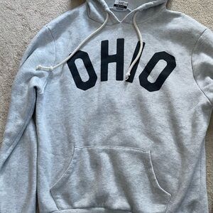 Ohio Gray Hoodie Sweatshirt